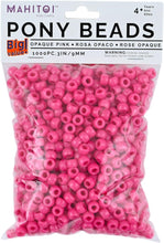 Load image into Gallery viewer, MAHITOI ™ 1000 Opaque Pink Beads