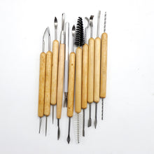 Load image into Gallery viewer, MAHITOI ™ 11 Pieces Clay Tools Set
