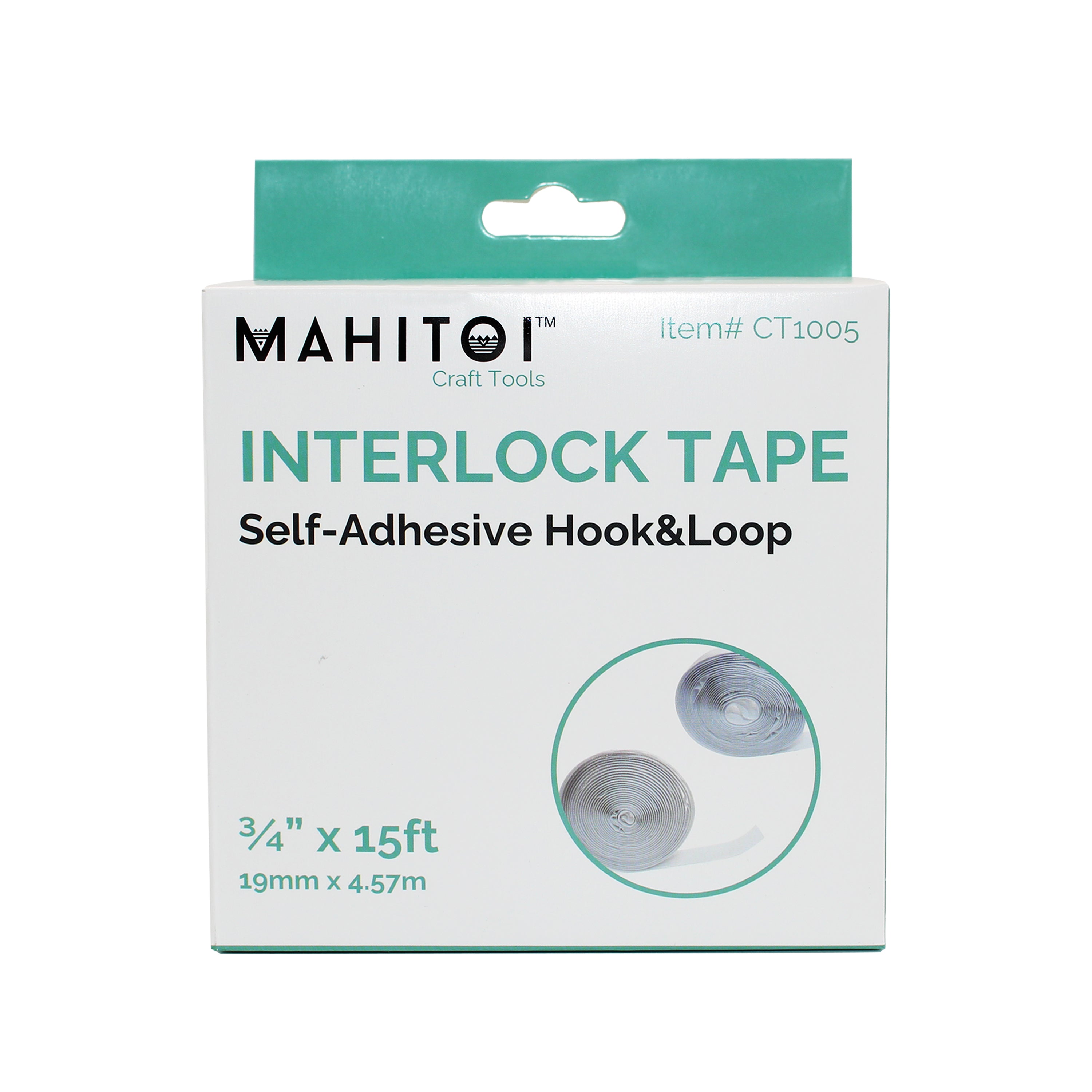 Hook & Loop Self-Adhesive Tape (Per Pack) Craft Supplies