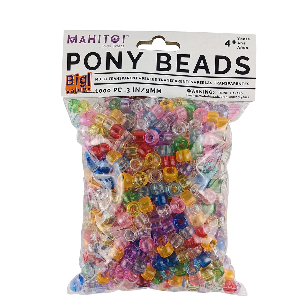 MAHITOI ™ 1000 Clear Colors Beads